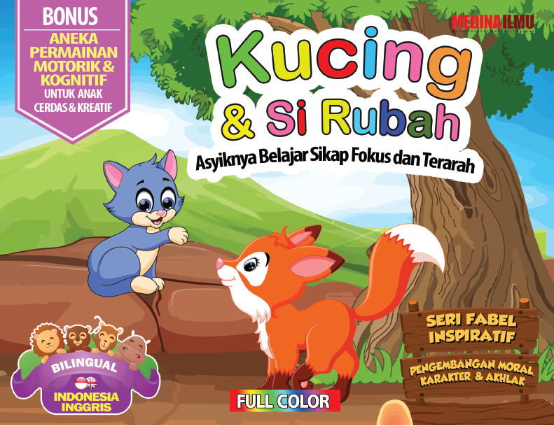 Seri Fabel Inspiratif kucing dan si rubah