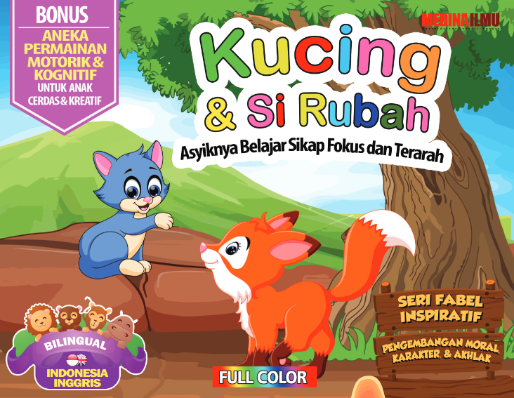 Seri Fabel Inspiratif kucing dan si rubah